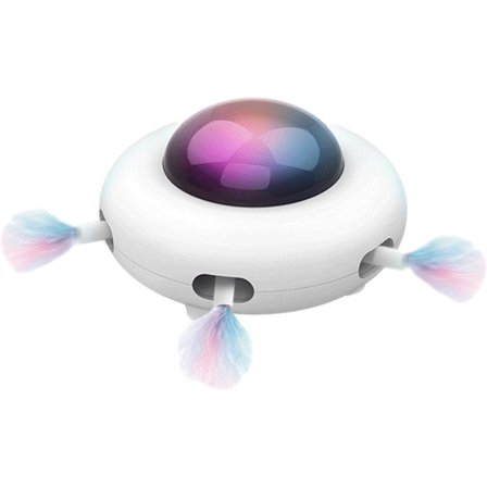 Katte legetøj - UFO - Smart kattelegetøj - Lille kat - 1 stk