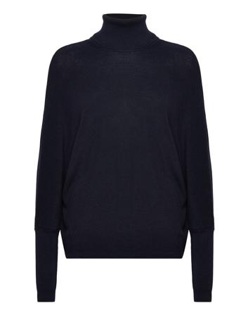 Women Sweaters Long Sleeve Esprit Casual Navy
