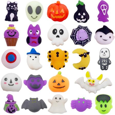 24PCS Mochi Squishy Toys (Stil Tilfeldig), Mini Kawaii Squishies for
