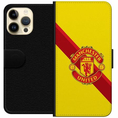 Apple Iphone 14 Pro Max Plånboksfodral Manchester United Fc