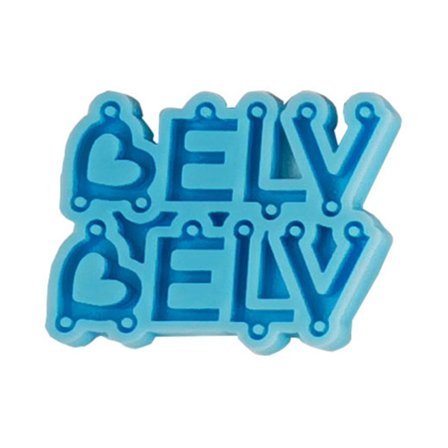 Valentinsdag Øreringe Epoxy Resin Form Øredråbe Danglers Silikoneform DIY