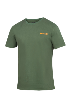 T-Shirt iXS Team Oliva-Arancio M