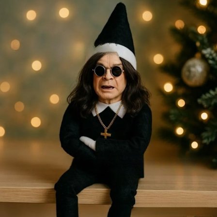 Ny Oz Jul Tomte Docka Ornament