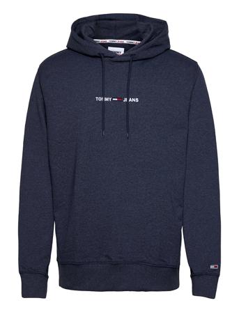 Tjm Straight Logo Hoodie Blue Tommy Jeans