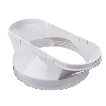 Adapter för frånluftsslang till luftkonditionering, portabel, universal, mobil luftkonditioneringsutrustning, Easy-flat Nose 13cm-