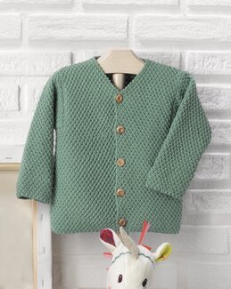 Strikkeoppskrift Jakke - Katia