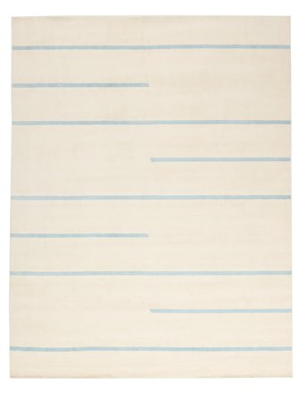 Handloom Handloom Pattern Tapis 300X400 De Laine Beige/Orange Grand