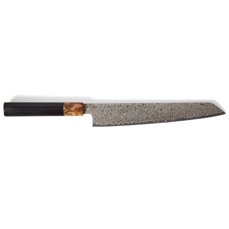 Satake OMO Kiritsuke Kokkekniv 23 cm' - 'Brun