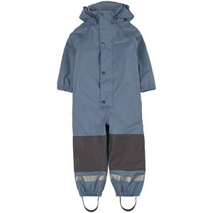 Kuling Douglas Lined Recycled Rain Coverall Flintstone Blue 122/128 cm - Coveralls - 122/128 cm - Blue