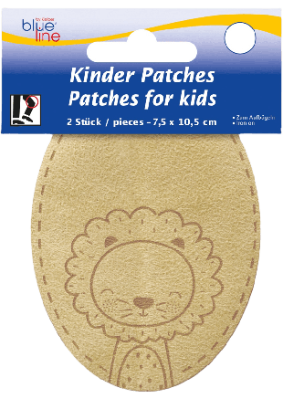 Trend-Tex Laglapp Barn Sytillbehör Brun 12 CM