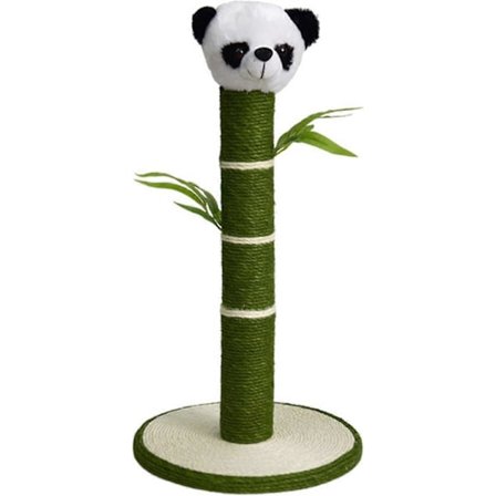 Kissapuu Kissatorni 58cm Panda Kissan Raapimistorni Raapimispuu, Hauska Kissan Hiontakynsi Post Lemmikkilelu