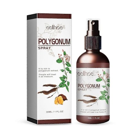 Polygonum Spray, Återfuktande Hår Slätt Glansigt Tjockt Solid Hår Svart Hår Balsamspray