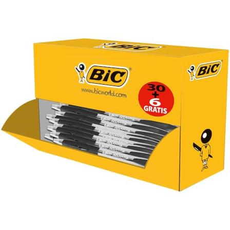 BIC Kulpenna Atlantis Classic Värdepack 1mm svart med svart bläck