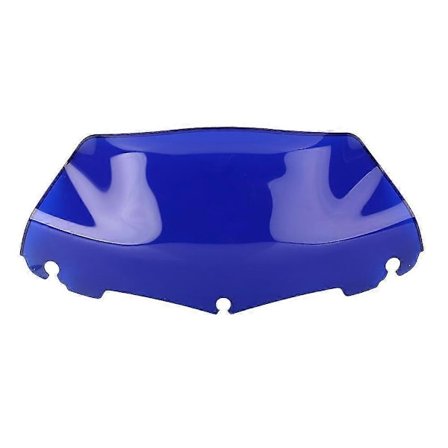 Utsøkt 9'' Motorsykkel Vindskjerm Bølge Vindskjerm Kompatibel med Harley Davidson touring Electra Glide Street 2014 2015 2016 Abs Plast-WELLNGS