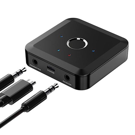 Mini 2-i-1 Bluetooth Adapter Bærbar Trådløs Modtager