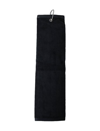 Backtee Bag Towel Folded Black BACKTEE