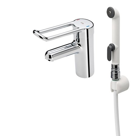 Oras Medipro Pesualtaan sekoitin care, käsisuihkulla, Kylpyhuone