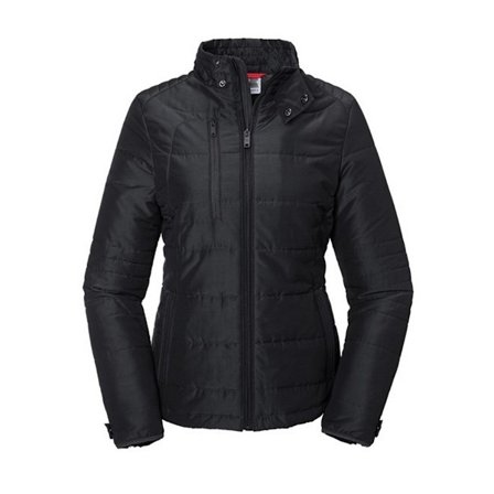 Russell Dam/Dam Cross Padded Jacket L Svart