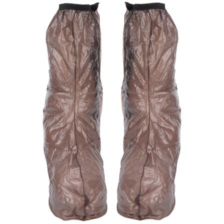 Regnskobetræk Vandtæt Genanvendeligt Forhindrer skridning Sneskobeskyttere Regnstøvler Overtrækssko BrunXL