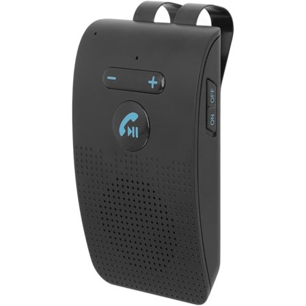 Handsfree Bluetooth-kaiutin autoon – autokaiutin aurinkosuojakiinnikkeellä, automaattinen käynnistys, 10 tunnin puheaika