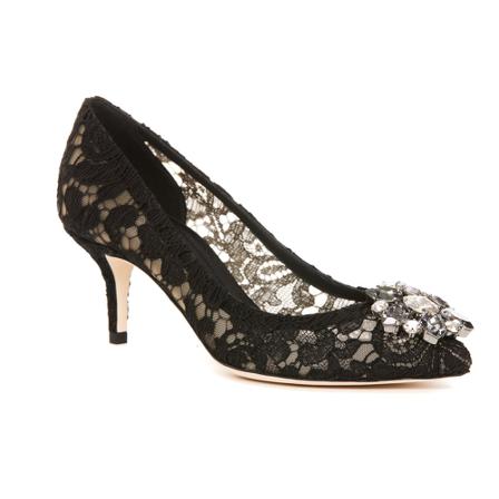 Dolce & Gabbana Pumps Sort, Dame, Størrelse: 36 1/2 EU