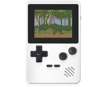 Others OB 2.8" 8-bit Portable Gaming 240 in 1 White - Fyndvara - 8-bit portabel spelkonsol med 240 inbyggda spel