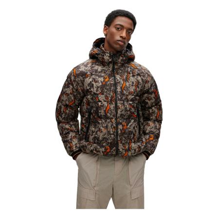 Hugo Boss Down Jacka brun, Herr, Herr, Storlek: XL