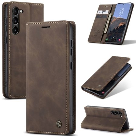 CaseMe Slim Pung Etui Samsung Galaxy S24 Brun