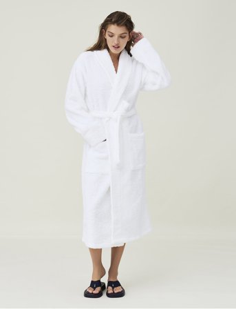 Lexington Home Lexington Original Bathrobe - White - S
