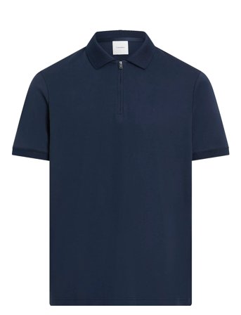 Calvin Klein | Liquid Touch Welt Zip Polo | S