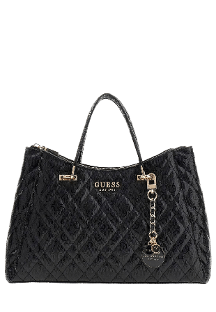 Guess ISEMAY GFRIEND SHLDR SATCHEL Handväskor Dam Svart ONESIZE