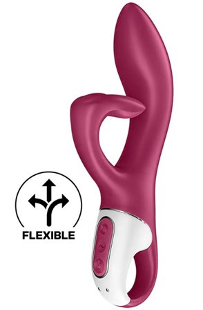 Satisfyer Embrace Me Rabbit Vibrator Berry - Woome.pl