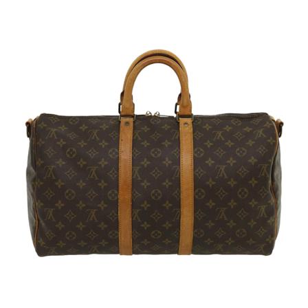 Louis Vuitton Vintage, Weekend Bags Bruin, unisex, Maat:ONE Size