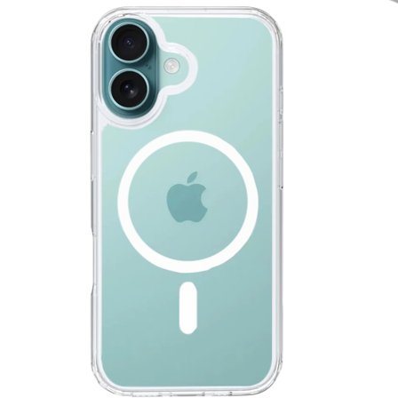 MagSafe Skal för iPhone 16 Plus – Skyddande och Stilrent Transparent