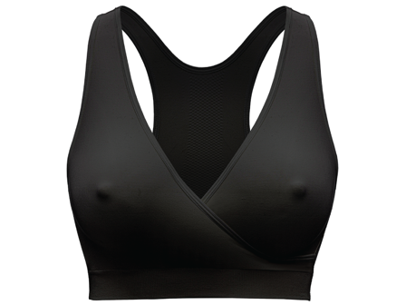 Medela Keep Cool Natt-BH, Large, svart, 1 stk.