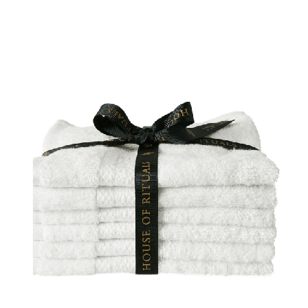 Rituals Super Smooth Cotton Guest Towel Tillbehör Unisex Vit 30X30CM