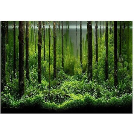 PVC-bakgrund för akvarium, PVC-pappersklistermärke, bakgrundsaffisch, dekorativt papper