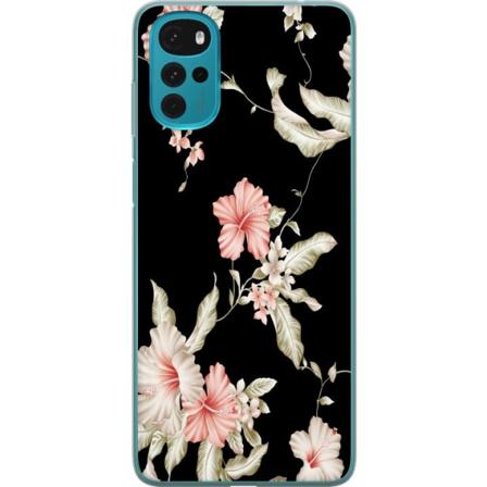 Motorola Moto G22 Gjennomsiktig deksel Blomster