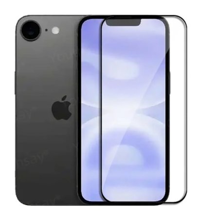 iPhone 16E Skärmskydd 2.5D Ram 9H HD-Clear Screen-Fit