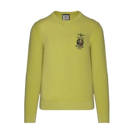 Aeronautica Militare Pullover Grøn, Herre, Størrelse: 3XL