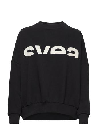W. Crew Neck Sweat Black Svea