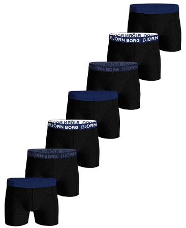 Björn Borg 7p Cotton Stretch Multi