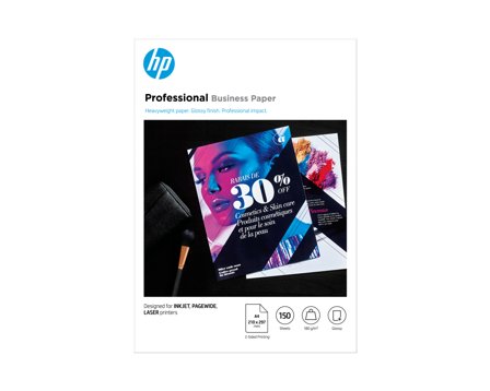 HP Professional Glossy Paper - fotopapir - blank - 150 ark - A4 - 180 g/m²