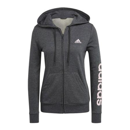 Adidas Hooded zipped sweatshirt Grå, Herre Trøjer