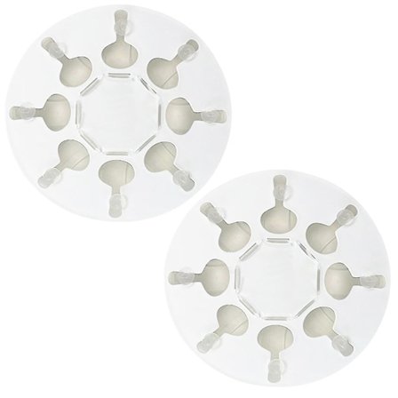 2 stk Sengtøy Anti-floke Gadget Vaskemaskin Tørketrommel Tepper Dynetrekk Sokker BH Fiksering Vaskeri Floker Wad Reduksjon Enhet VerktøyBY