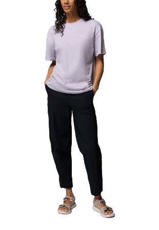 Columbia Graphic T's Rolling Bend Oversized Tee T-shirts Dam Lila XS