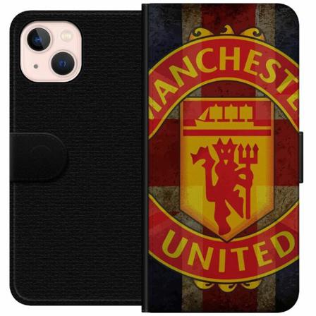 Apple Iphone 14 Plus Plånboksfodral Manchester United Fc
