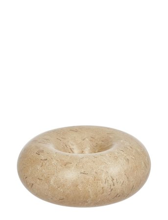 OYOY Living Design Savi Marble Candleholder - Small - Beige - Ø 10 CM