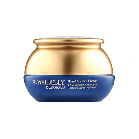 BERGAMO Royal Jelly Wrinkle Care Cream 50 ml - Antirynkkräm med bidrottninggelé.