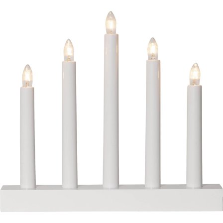 Star Trading - Adventstake INEZ 220-30-1 Hvit